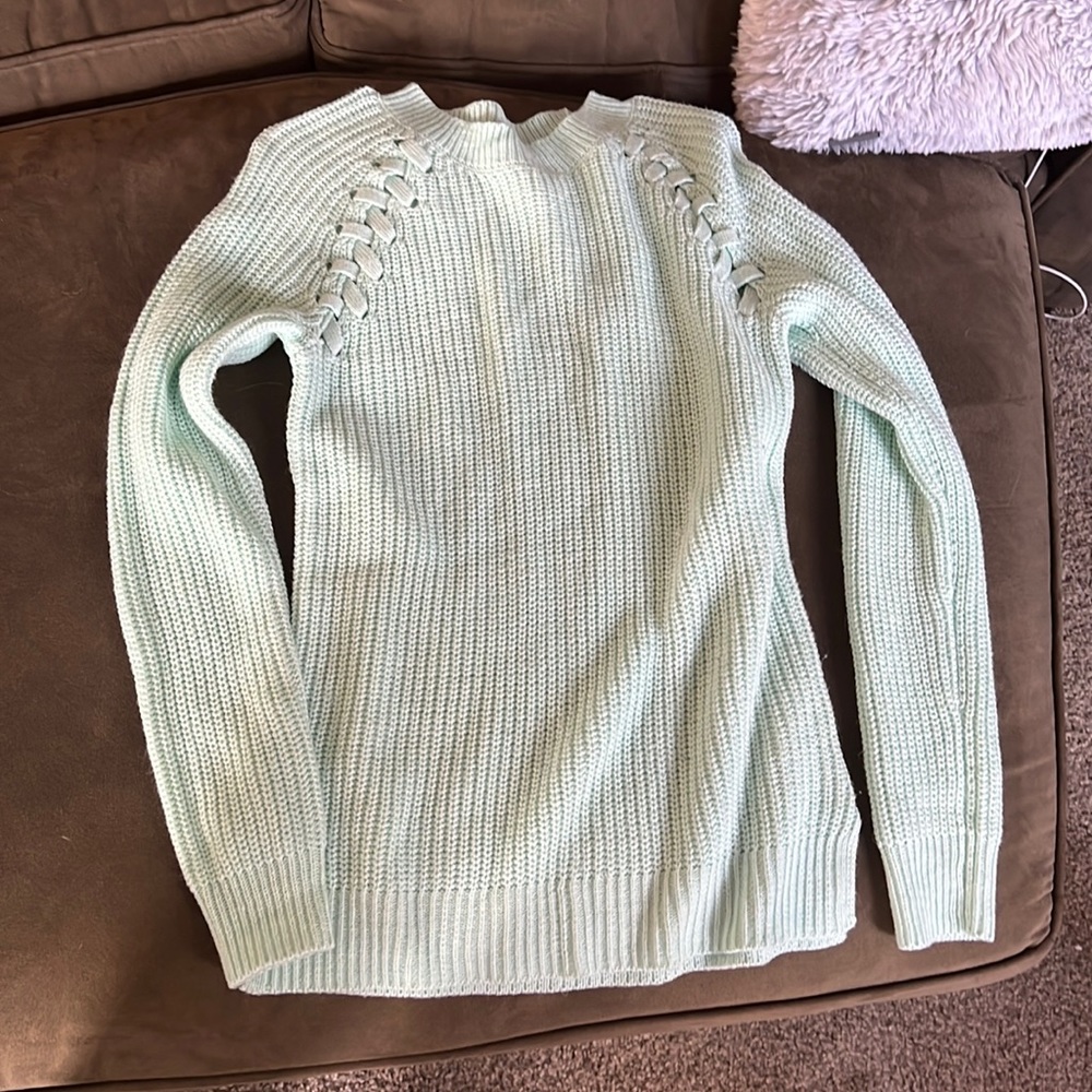 Mint long sweater